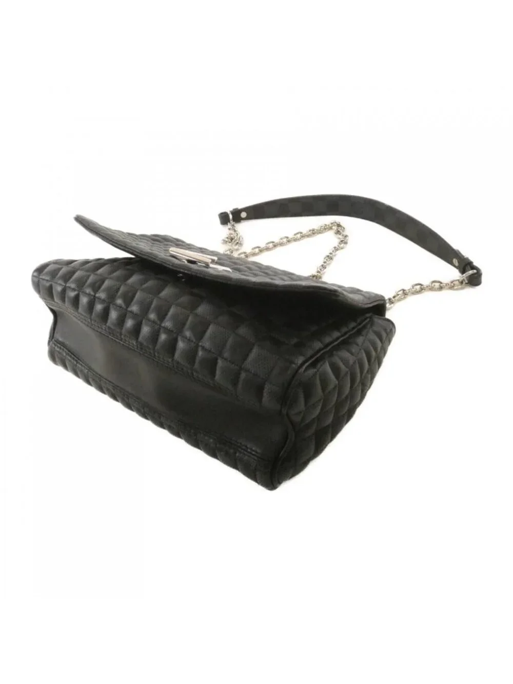 Louis Vuitton Damier Cobalt Twist MM Shoulder Bag